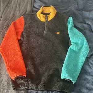 Dutch Bros Tri-Color Sherpa Pullover